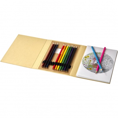 Logotrade corporate gift image of: Pablo colouring set with drawing paper