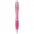 Nash ballpoint pen coloured barrel and grip, Pink