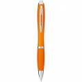 Nash ballpoint pen coloured barrel and grip, Orange