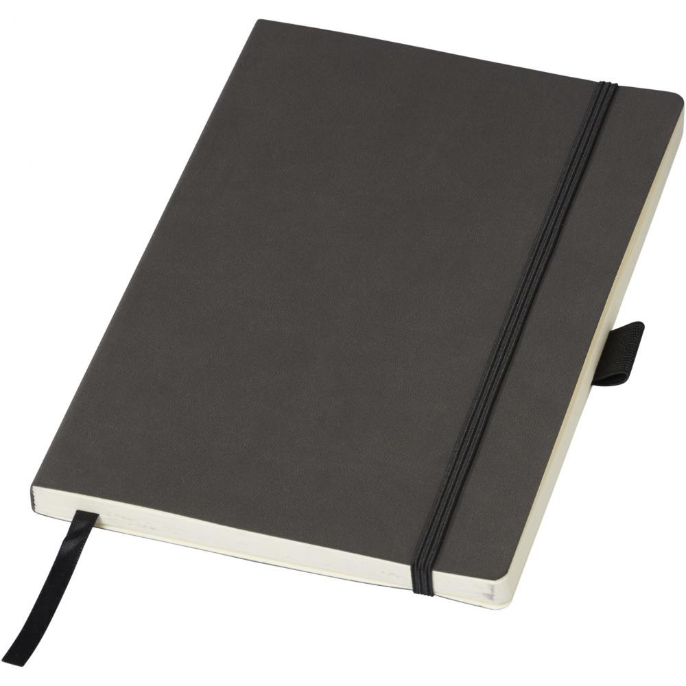 Logo trade promotional product photo of: Revello A5 soft cover notebook