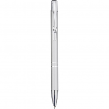 Logo trade promotional merchandise photo of: Moneta aluminium click ballpoint pen