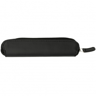 Logo trade promotional merchandise picture of: Carbon duo pen gift set with pouch