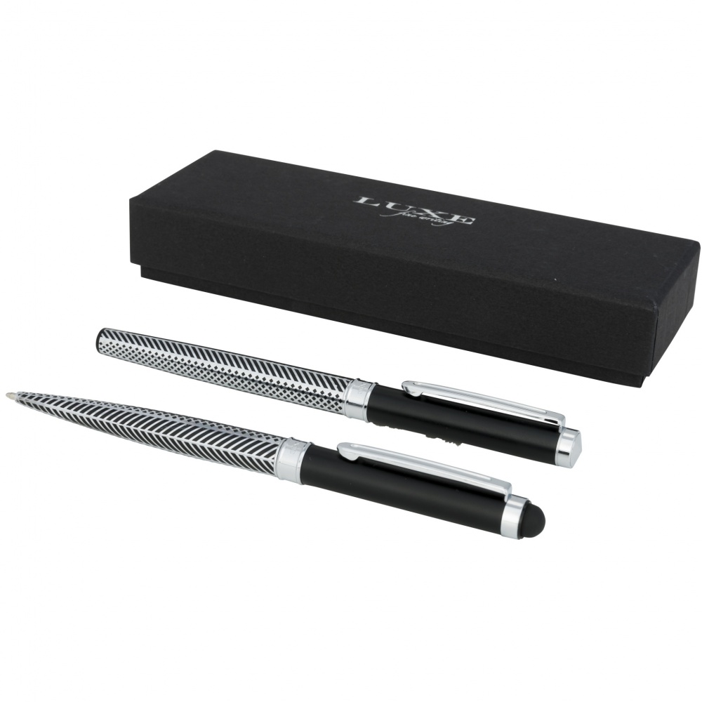 Logotrade promotional giveaway image of: Empire duo pen gift set