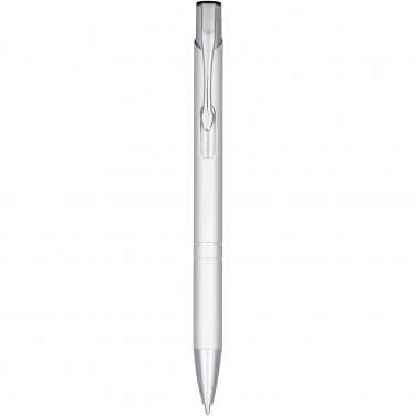 Logo trade advertising product photo of: Moneta anodized aluminium click ballpoint pen