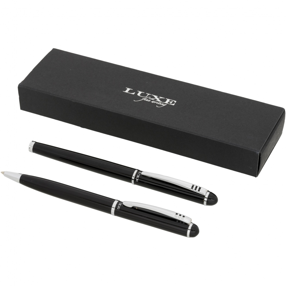 Logotrade promotional gift picture of: Andante duo pen gift set