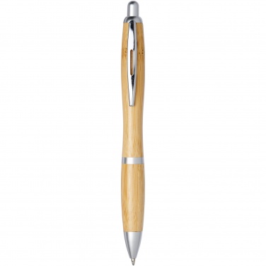 Logotrade corporate gift image of: Nash bamboo ballpoint pen