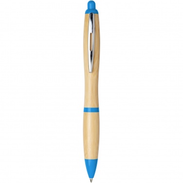 Logotrade promotional item image of: Nash bamboo ballpoint pen