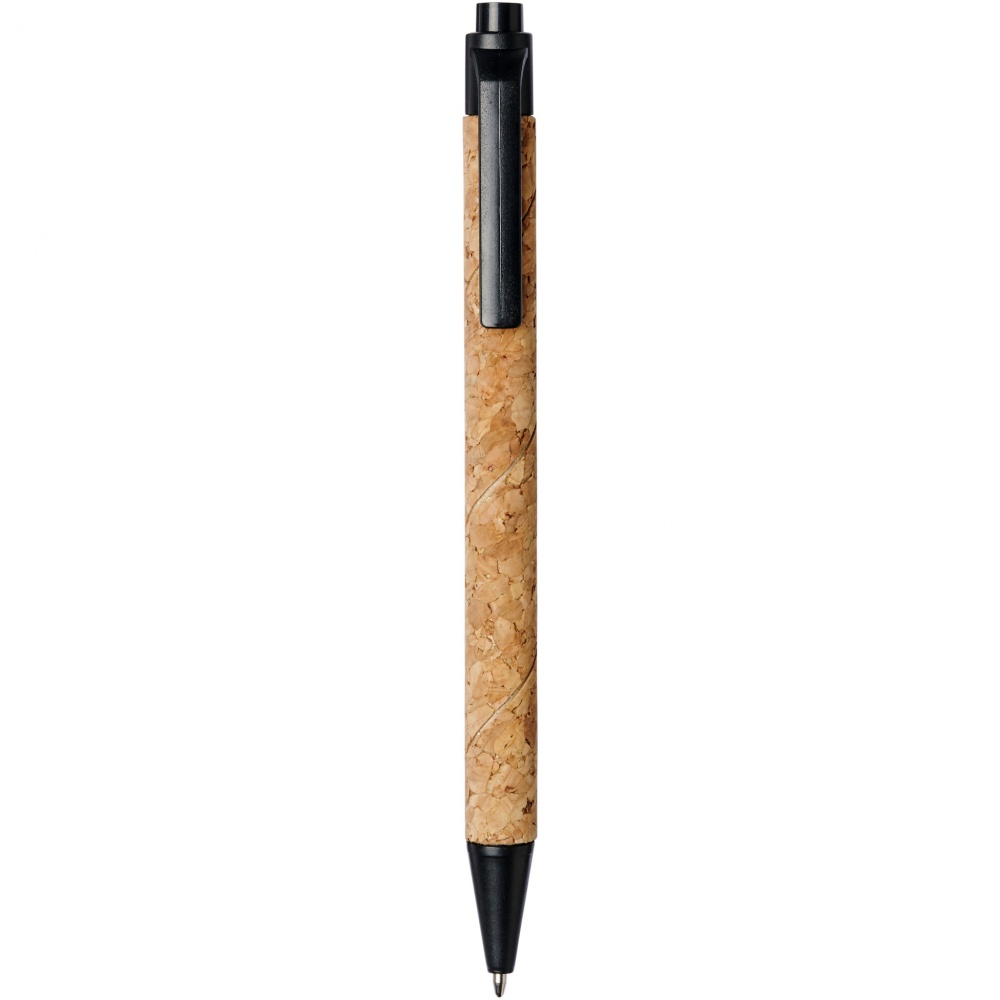 Logotrade promotional item picture of: Midar cork and wheat straw ballpoint pen