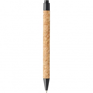 Logotrade promotional gift image of: Midar cork and wheat straw ballpoint pen