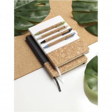 Logo trade promotional gifts image of: Midar cork and wheat straw ballpoint pen