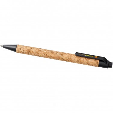 Logotrade corporate gift picture of: Midar cork and wheat straw ballpoint pen