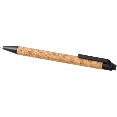 Logotrade advertising product image of: Midar cork and wheat straw ballpoint pen