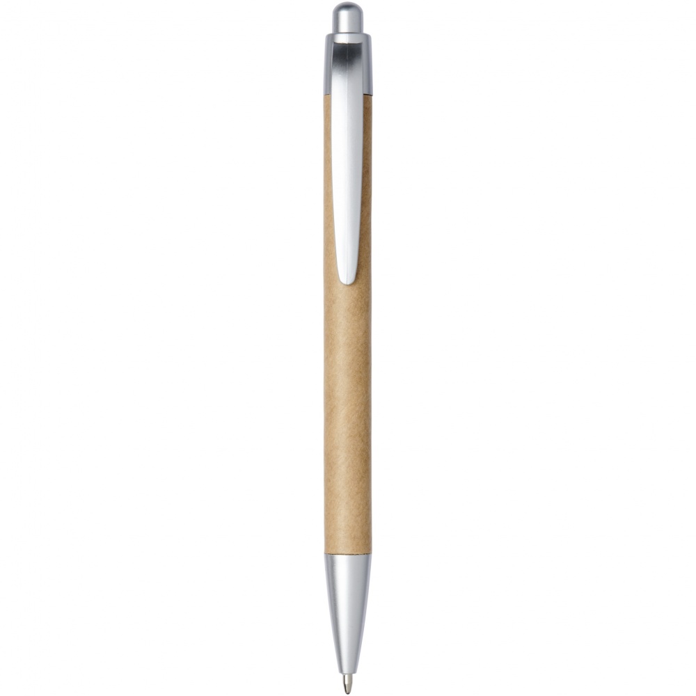 Logo trade promotional merchandise photo of: Tiflet recycled paper ballpoint pen