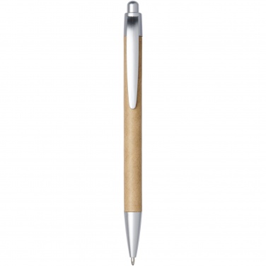 Logo trade promotional product photo of: Tiflet recycled paper ballpoint pen