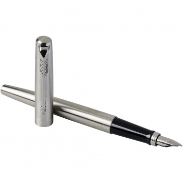 Logotrade business gift image of: Parker Jotter stainless steel fountain pen