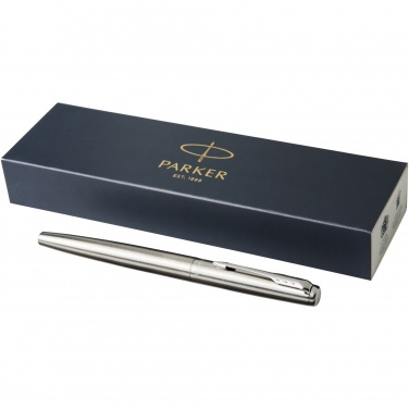 Logo trade promotional giveaways image of: Parker Jotter stainless steel fountain pen