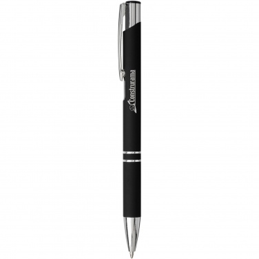 Logotrade promotional item image of: Moneta soft touch ballpoint pen