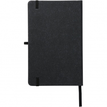 Logo trade promotional giveaways image of: Atlana leather pieces notebook