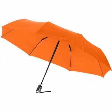 Logo trade business gift photo of: Alex 21.5" foldable auto open/close umbrella