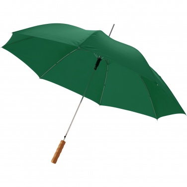 Logo trade promotional giveaways image of: Lisa 23" auto open umbrella with wooden handle