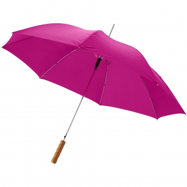 Logotrade promotional giveaway image of: Lisa 23" auto open umbrella with wooden handle