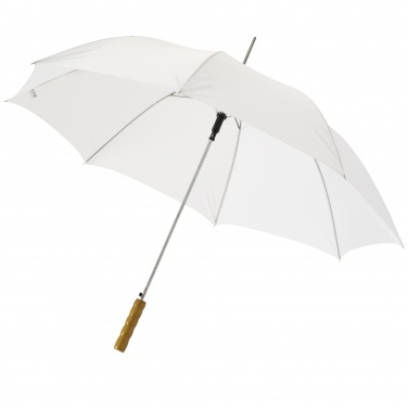 Logotrade promotional product image of: Lisa 23" auto open umbrella with wooden handle