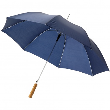 Logo trade business gift photo of: Lisa 23" auto open umbrella with wooden handle