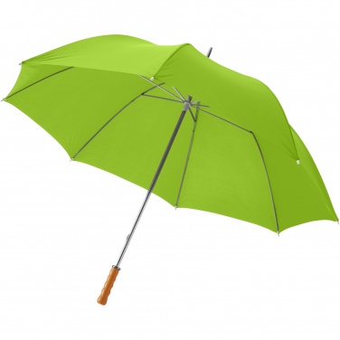 Logo trade advertising products picture of: Karl 30" golf umbrella with wooden handle