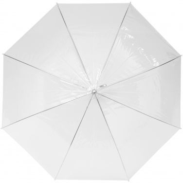 Logo trade business gifts image of: Kate 23" transparent auto open umbrella