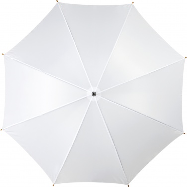 Logotrade promotional giveaway image of: Kyle 23" auto open umbrella wooden shaft and handle