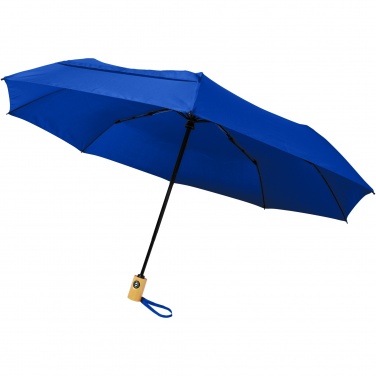 Logotrade promotional product picture of: Bo 21" foldable auto open/close recycled PET umbrella