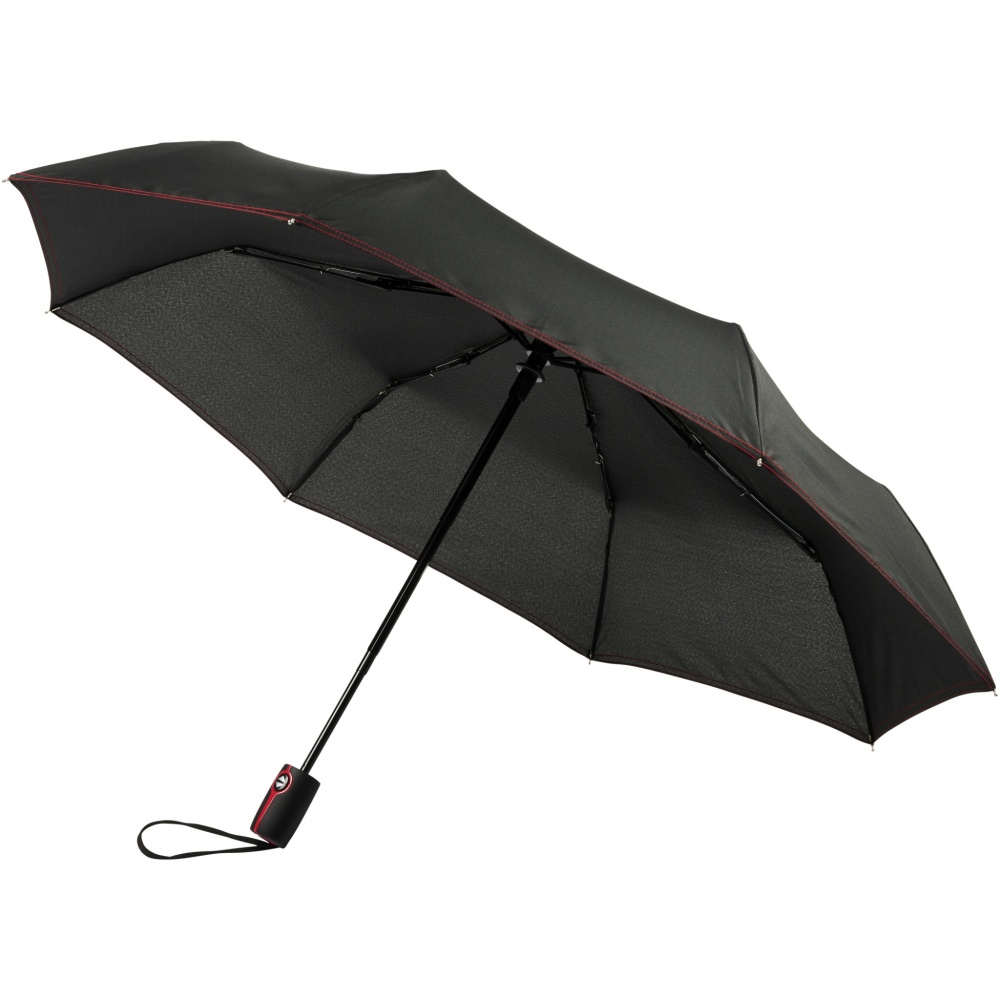 Logo trade promotional giveaways image of: Stark-mini 21" foldable auto open/close umbrella