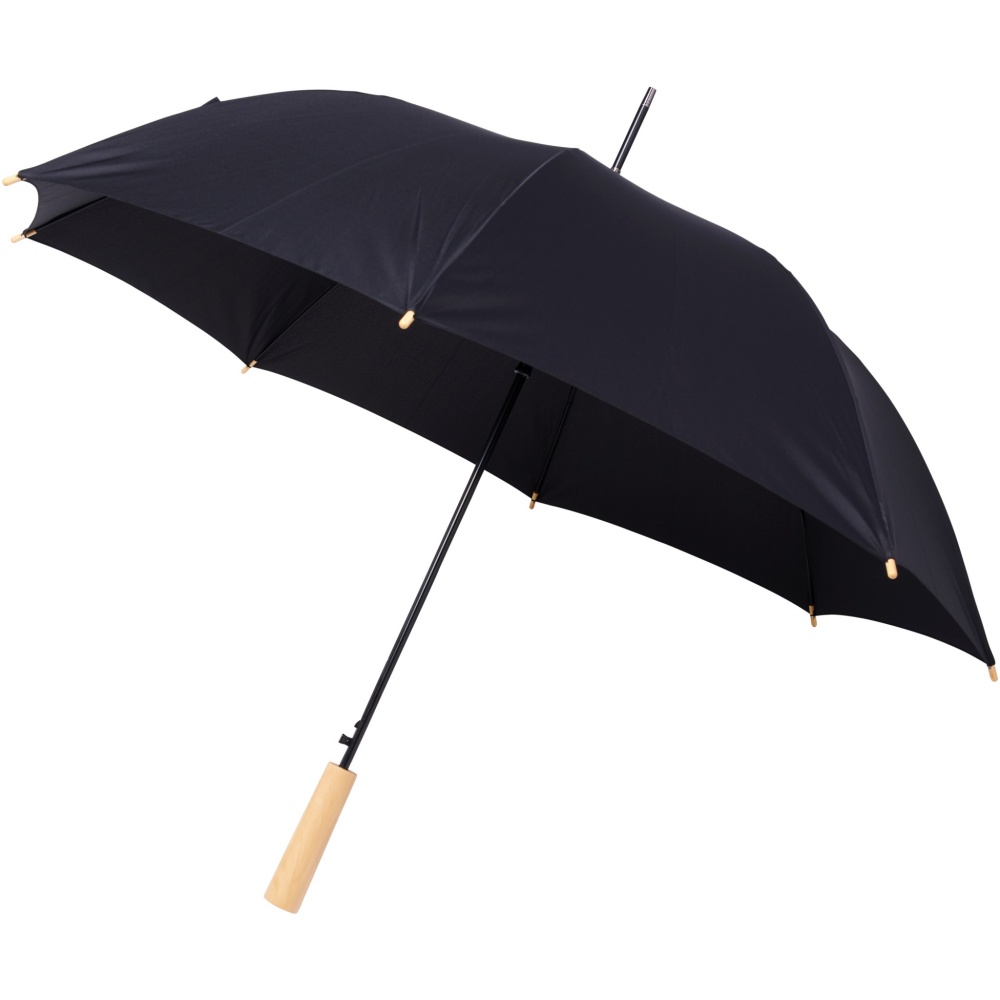 Logotrade promotional gift image of: Alina 23" auto open recycled PET umbrella