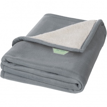 Logotrade promotional product image of: Springwood soft fleece and sherpa plaid blanket