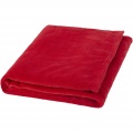 Bay extra soft coral fleece plaid blanket, Red