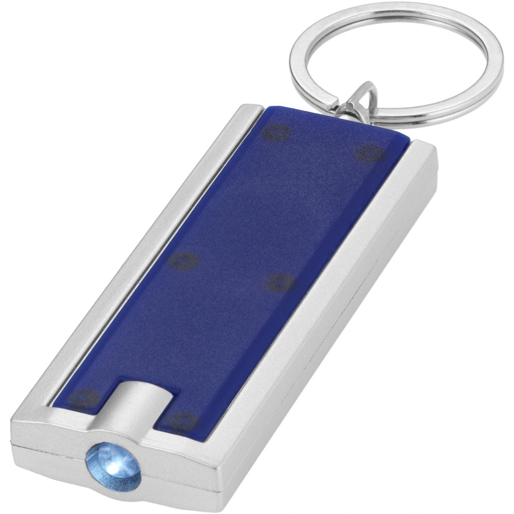 Logo trade promotional merchandise photo of: Castor LED keychain light