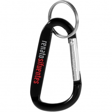 Logotrade corporate gift image of: Timor carabiner keychain