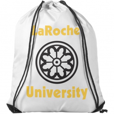 Logo trade promotional gift photo of: Oriole premium drawstring bag 5L