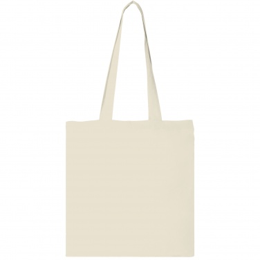 Logo trade promotional products image of: Carolina 100 g/m² cotton tote bag 7L