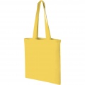 Carolina 100 g/m² cotton tote bag 7L, Yellow