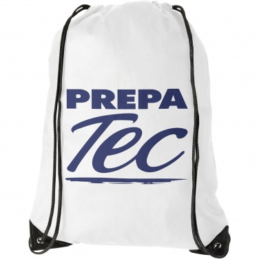 Logo trade advertising products image of: Evergreen non-woven drawstring bag 5L