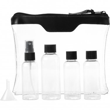 Logotrade business gift image of: Munich airline approved travel bottle set