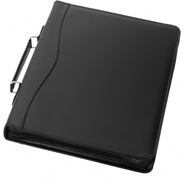 Logo trade promotional items image of: Ebony A4 briefcase portfolio