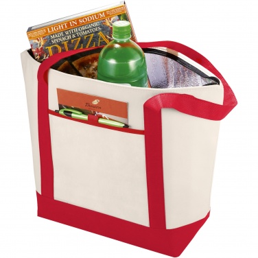 Logo trade promotional gifts picture of: Lighthouse non-woven cooler tote 21L