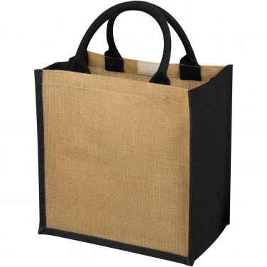 Logo trade promotional products image of: Chennai jute tote bag 16L