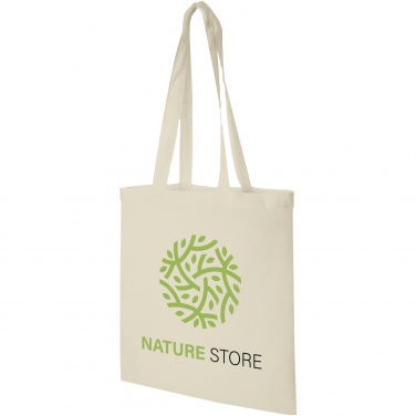 Logo trade advertising products image of: Madras 140 g/m² cotton tote bag 7L