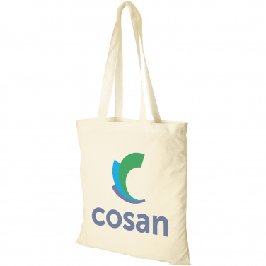 Logo trade promotional gift photo of: Peru 180 g/m² cotton tote bag 7L