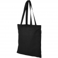 Peru 180 g/m² cotton tote bag 7L, Solid black