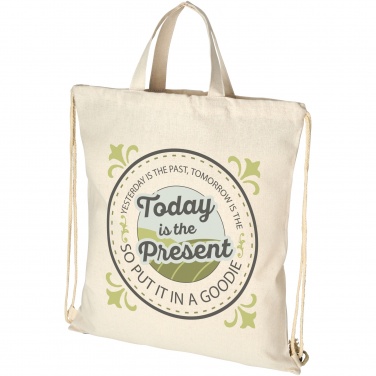 Logotrade promotional gift picture of: Pheebs 210 g/m² recycled drawstring bag 6L