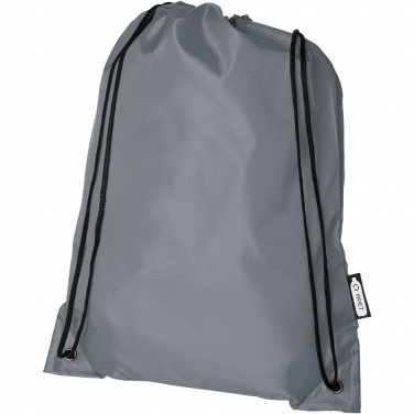 Logo trade promotional giveaways image of: Oriole RPET drawstring bag 5L